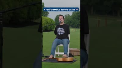 George Dennehy’s Incredible National Anthem Performance | 2026 U.S. Adaptive Open 🇺🇸🎸