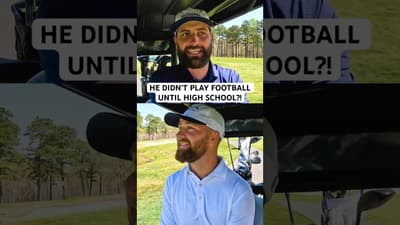 Jake Elliot Didn’t Start Playing Football Until HIGH SCHOOL🤯 #golf #football #eagles