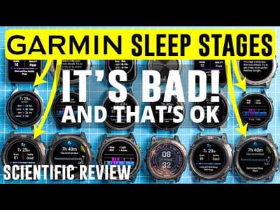 Garmin Is BAD At Sleep Tracking. And That's Okay!