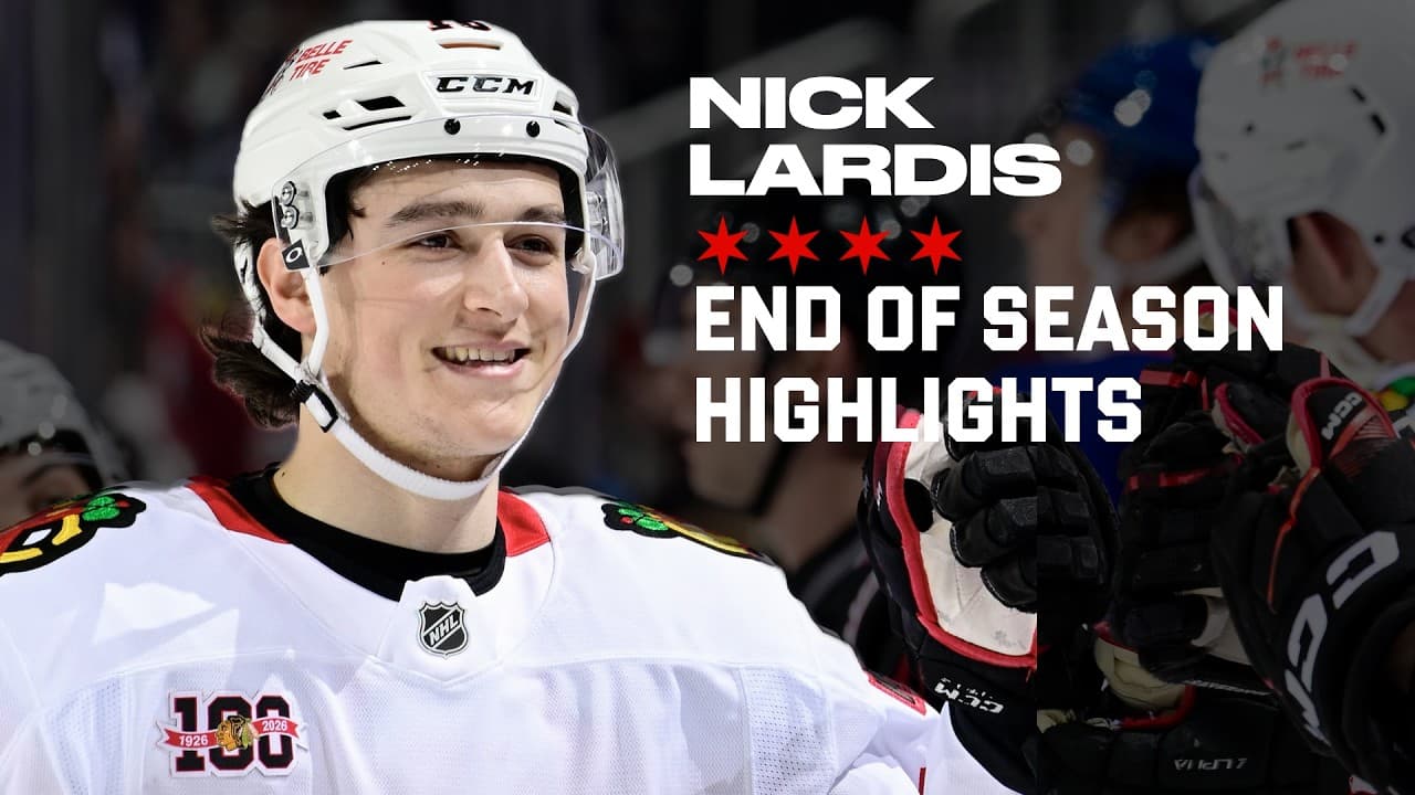 NICK LARDIS End of Season Highlights ‼️📹 | Chicago Blackhawks
