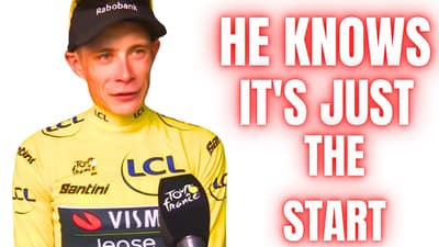 Jonas Vingegaard REACTS To Defeating Pogacar: Tour de France Grand Depart