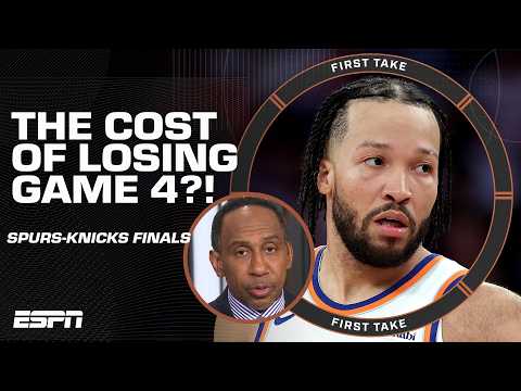 Stephen A. on how Game 4 will impact Jalen Brunson’s legacy 👀 | First Take