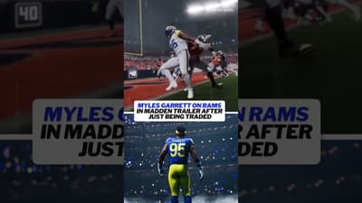 Madden 27 was prepared after the Myles Garrett trade #nfl  #madden27  #rams