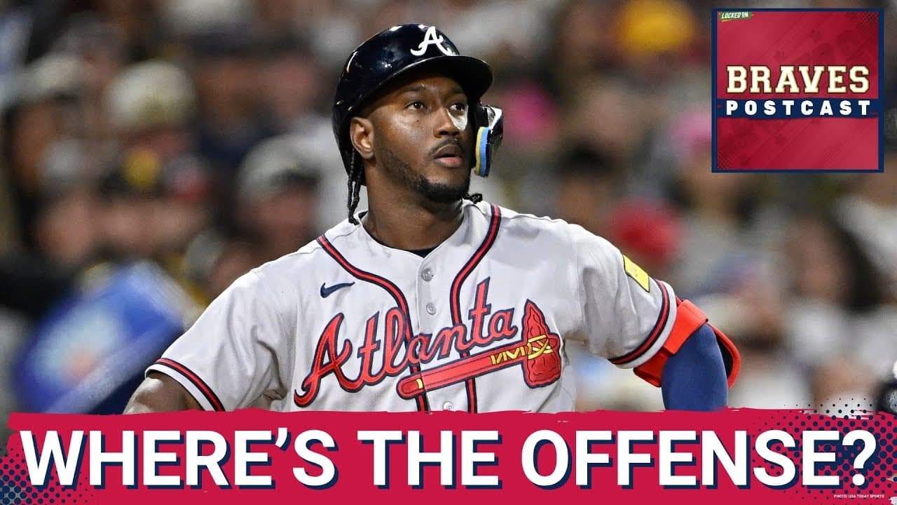 BRAVES POSTCAST: Atlanta Braves SHUTOUT by San Diego Padres to open road trip LIVE REACTION