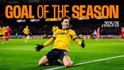 Wolves 2025/26 Men's Goal of the Season nominees!