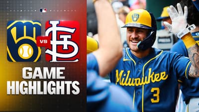 Brewers vs. Cardinals Game 2 Highlights (7/7/26) | MLB Highlights