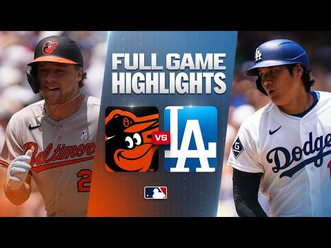 ORIOLES vs. DODGERS Full Game Highlights (6/21/26) | MLB Highlights