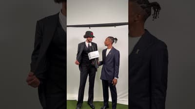 BEHIND THE SCENES AT NBA DRAFT WITH ALLEN GRAVES 🤳