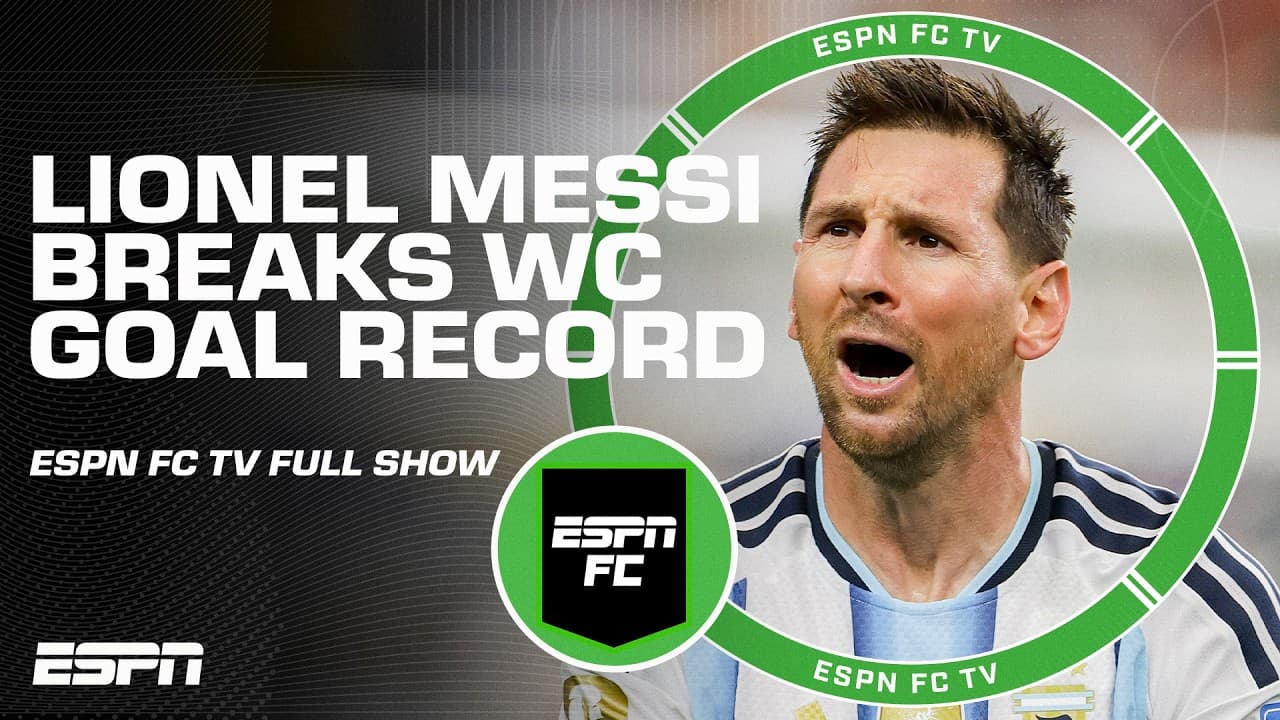 Another HISTORIC World Cup day 🍿 Messi breaks goal record + Mbappe & Haaland shine again | ESPN FC