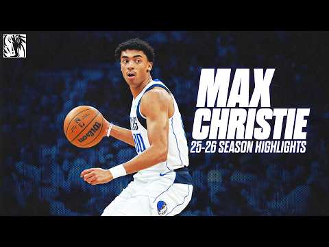 Max Christie 2025-26 Full Season Highlights