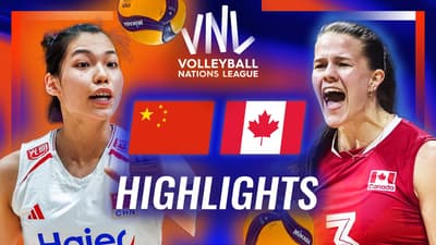 China 🇨🇳 vs. Canada 🇨🇦 - Highlights | Week 3 | Women's VNL 2026