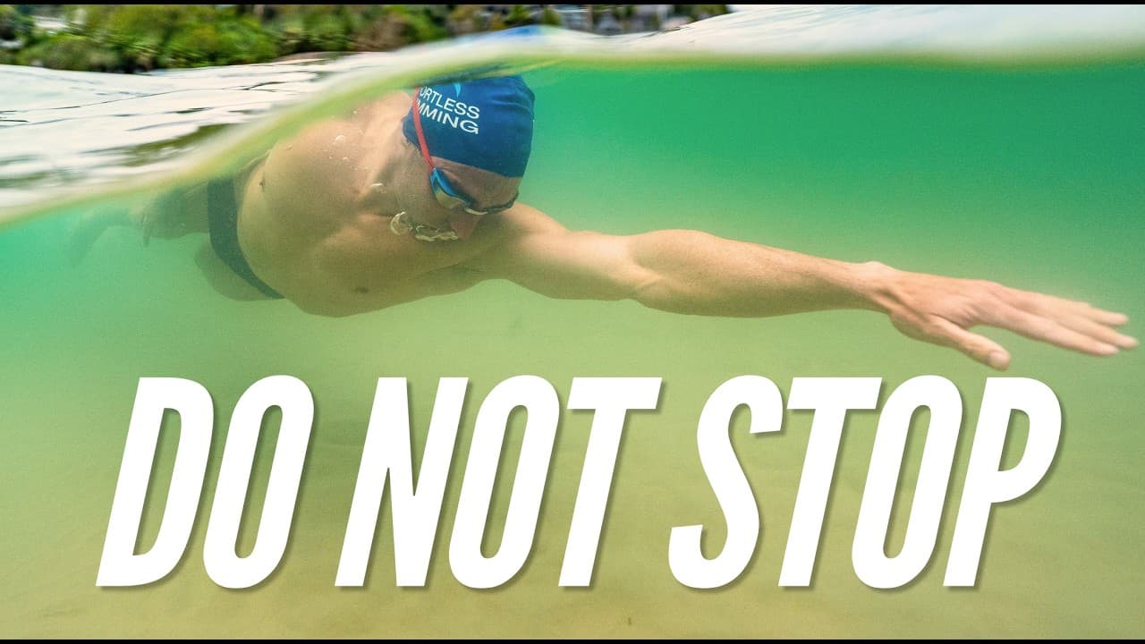 It sucks, but it will make swimming feel easy