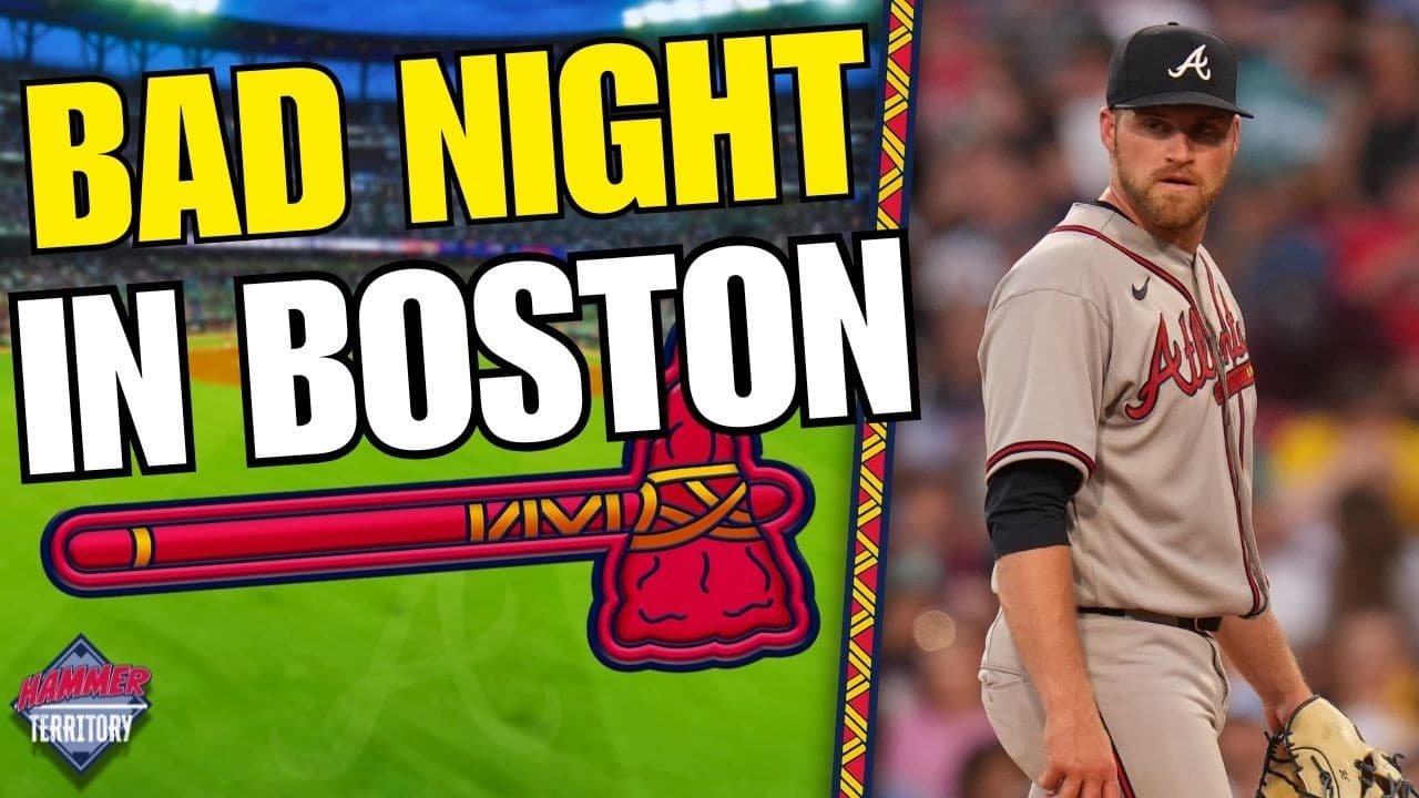A Bad Night In Boston For Bryce Elder and the Atlanta Braves