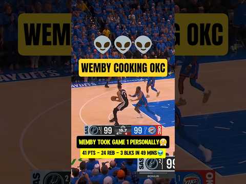 Wemby is OKCs KRYPTONITE👽