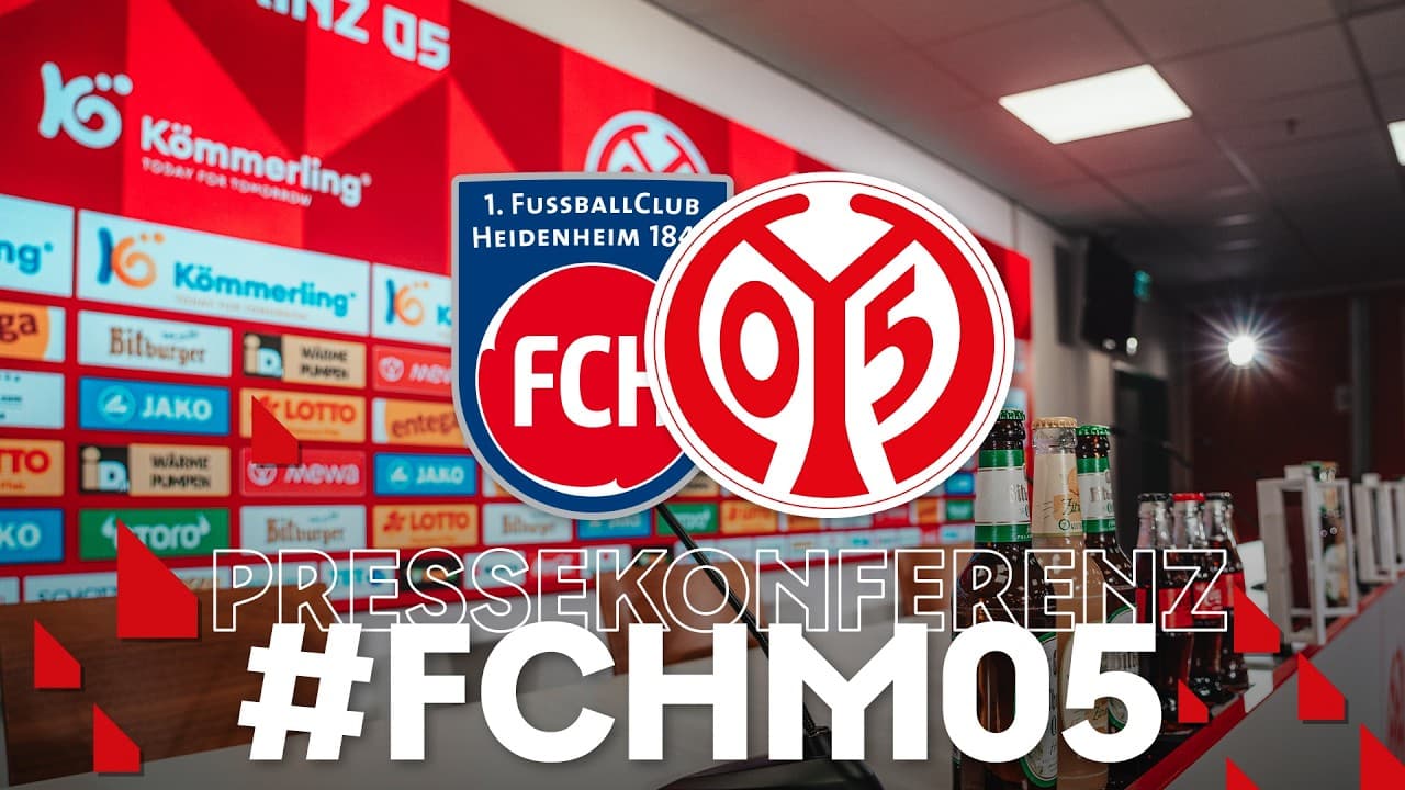 Die PK vor dem Spiel gegen Heidenheim | #FCHM05 | #05ertv | Saison 2025/26