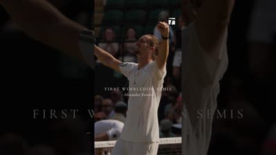 3rd straight major SF 🔥 #alexanderzverev #wimbledon