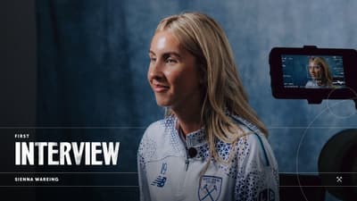 "This Is An Absolute Dream!" | Sienna Wareing First Interview As A Hammer ⚒️