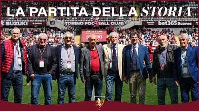 LA PARTITA DELLA STORIA | L'OMAGGIO ALLO SCUDETTO DEL '76 ❤️‍🔥