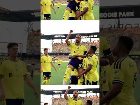 Sometimes happy accidents lead to great content 😅 #MLS #Nashville #soccer #goal #celebration