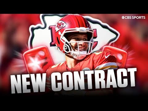What you need to know about Patrick Mahomes' re-worked contract with the Chiefs ✅