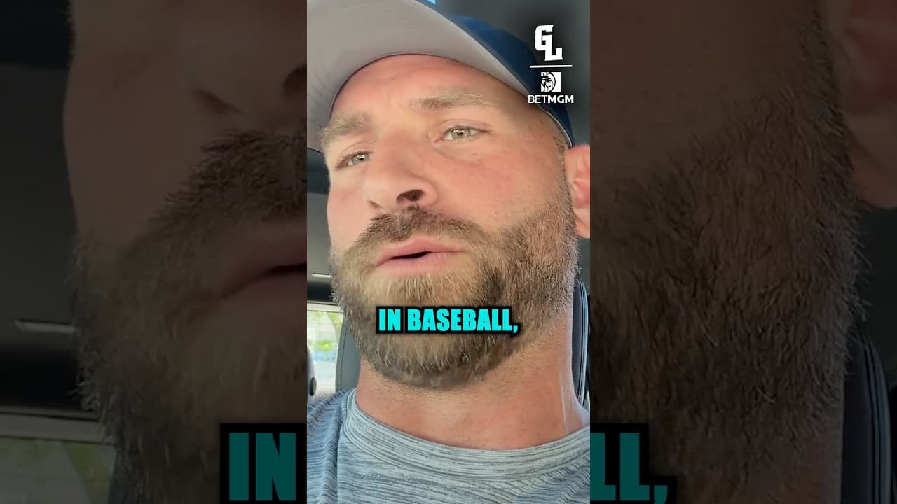 Kyle could neither confirm nor deny this story from his baseball days 😂😂