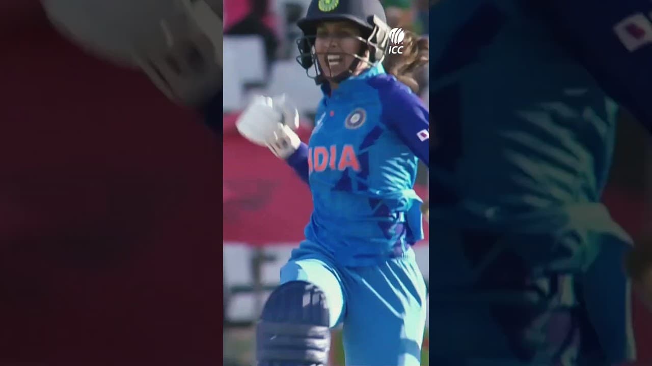 Jemimah Rodrigues pulling off a rescue act for India against Pakistan at Women's #T20WorldCup 2023 🌟
