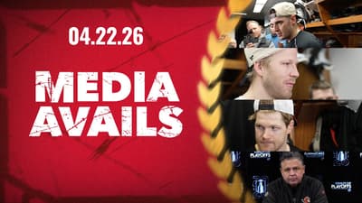 Drake Batherson, Lars Eller, Warren Foegele, Travis Green Media Availability