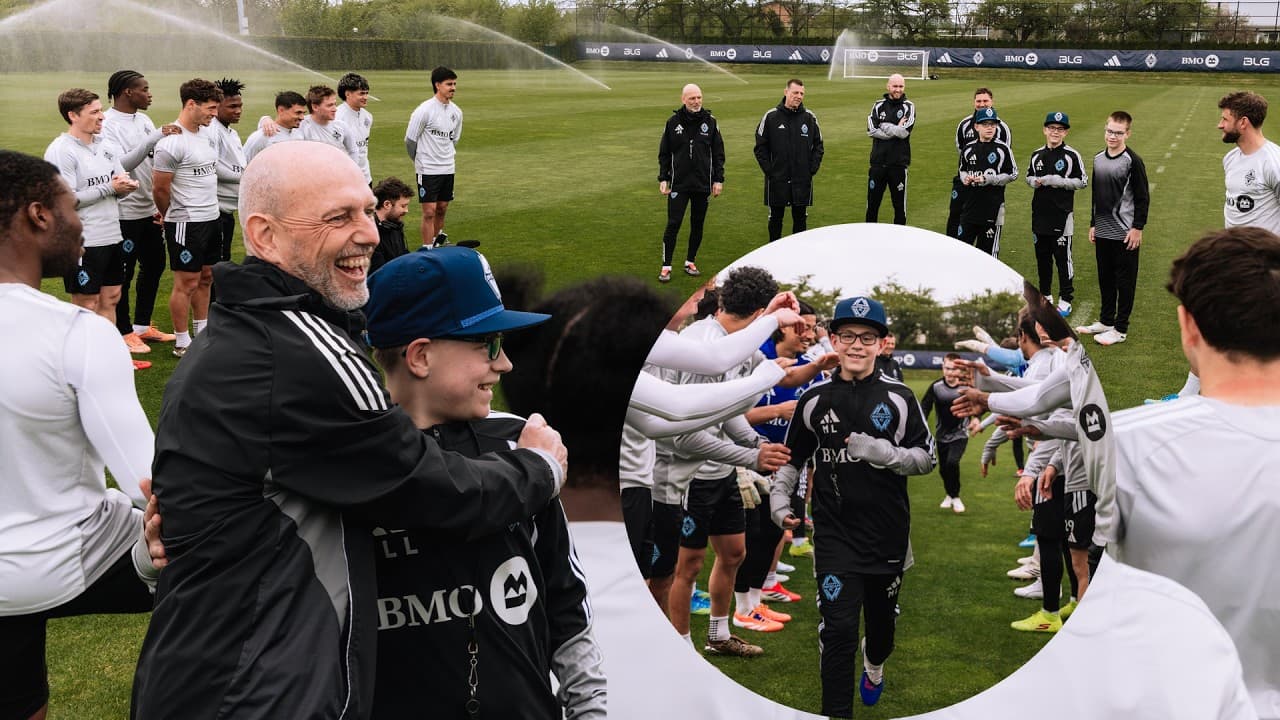 Coached By Triplets for a Day 🤩🌟 | Vancouver Whitecaps FC