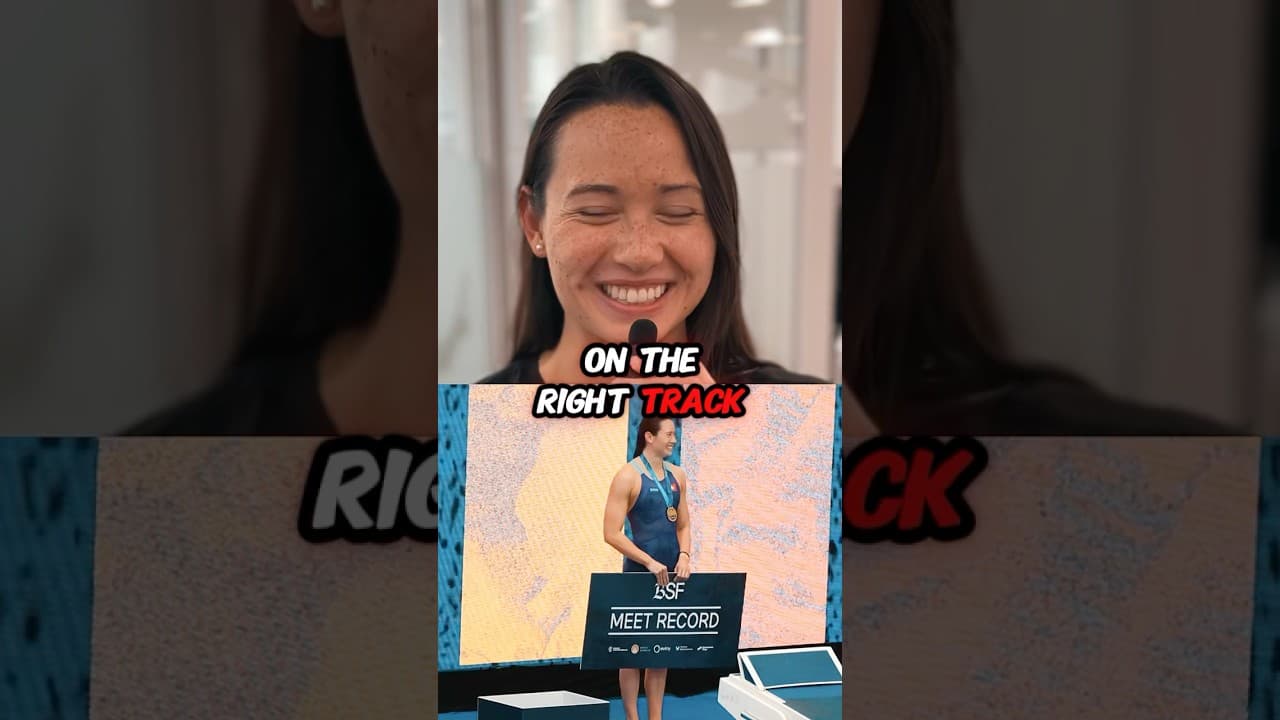 Siobhan Haughey looking toward LA😏