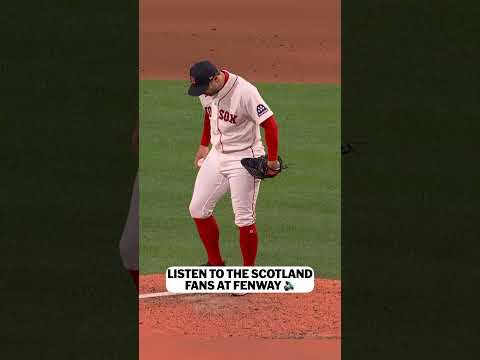 The Tartan Army took over Fenway Park 🤯