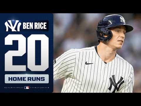 20 home runs for Yankees 1B Ben Rice! 🍚 (Will we see Ben Rice in Philadelphia?) | MLB Highlights