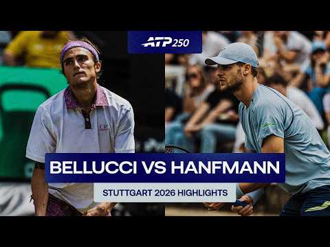 Mattia Bellucci vs. Yannick Hanfmann Highlights | Stuttgart 2026 Round 2