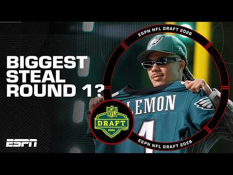 Who was the BIGGEST STEAL in Round 1?! | NFL Draft Round 1 Reaction