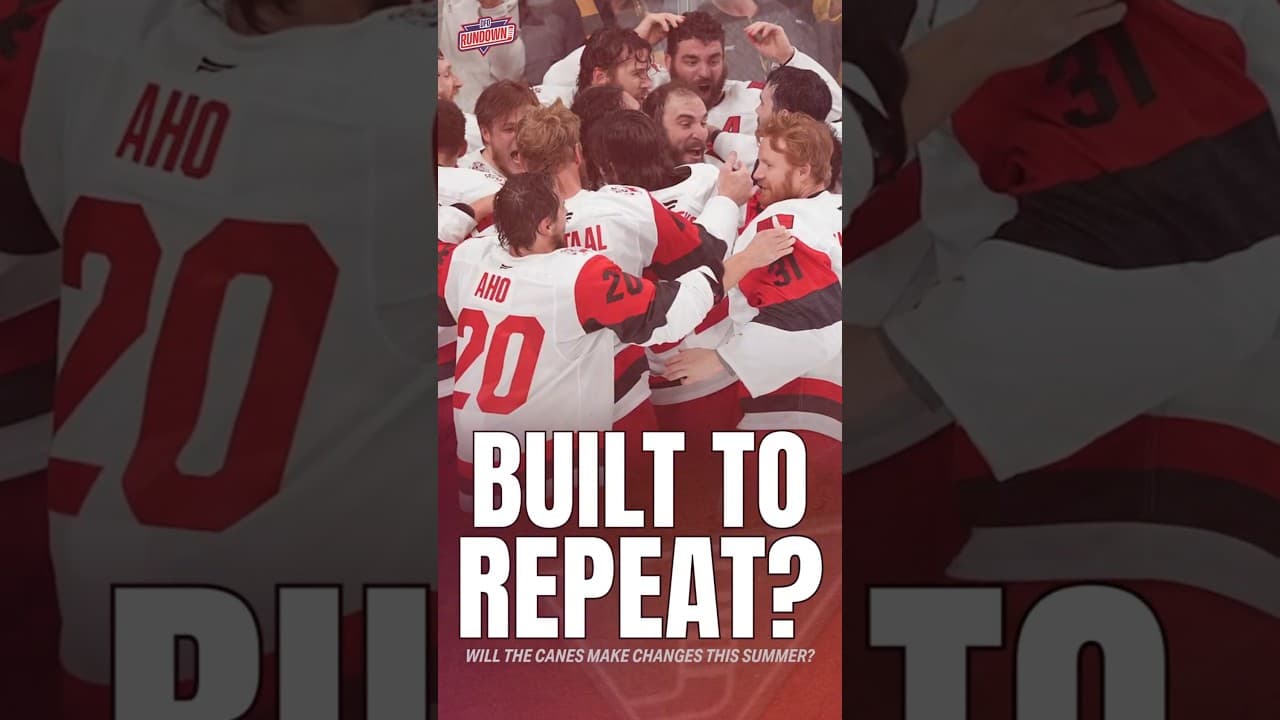 Is Carolina built to repeat or will they still make some aggressive changes this summer?