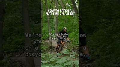 This video will help you patch a flat tire 🚲 #shorts