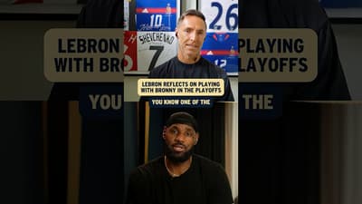 The James family is making core memories in the NBA playoffs. New episode out now. Tap in!