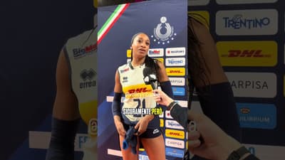 Omoruyi post Italia-Francia 3-0. #volleyinbarba #volleyball #clvolleym #pallavolo