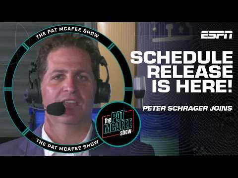 THE FIRST THING Peter Schrager looks at when the NFL schedule comes out 👀 | The Pat McAfee Show