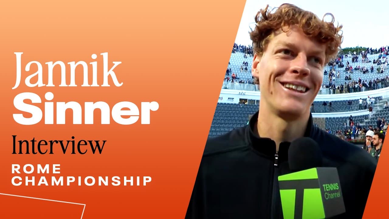 Jannik Sinner on special win at home 🇮🇹 | 2026 Rome