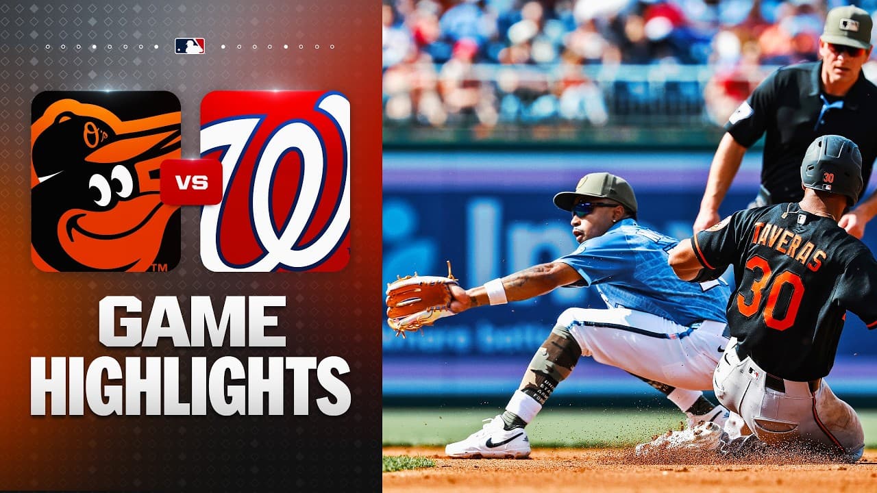 Orioles vs. Nationals Game Highlights (5/16/26) | MLB Highlights