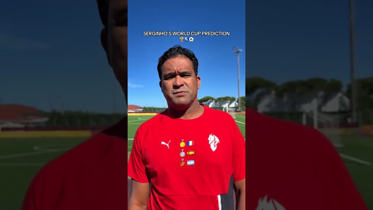Serginho’s World Cup Prediction 🏆🌎⚽️ #shorts