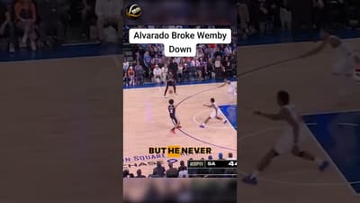 How Alvarado Physically Wore Down Wembanyama Possession by Possession