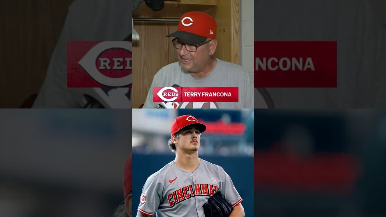 Terry Francona on Chase Petty After Giving Up Walk Off HR to Fernando Tatis Jr #Reds #padres