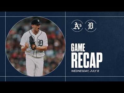 Game Highlights: Melton Records Career-High 9 Ks, Rogers Homers, Tigers Win Fourth Straight | 7/8/26
