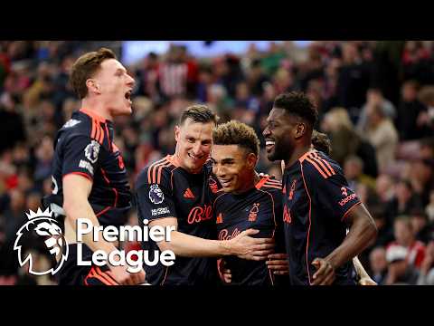 Nottingham Forest stun Sunderland in five-goal romp | Premier League Update | NBC Sports