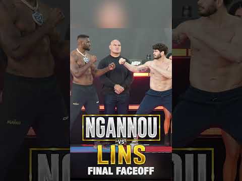 Francis Ngannou. vs.Philipe Lins FINAL FACEOFF w/ Cain Velasquez | Rousey vs. Carano