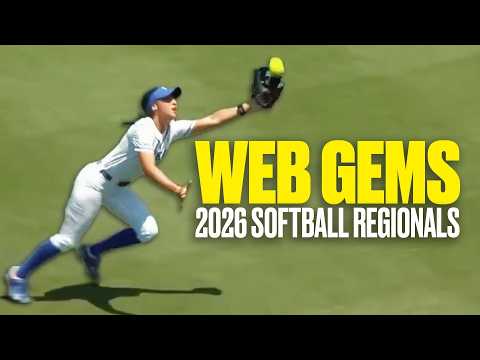 Top defensive plays from 2026 NCAA softball regionals