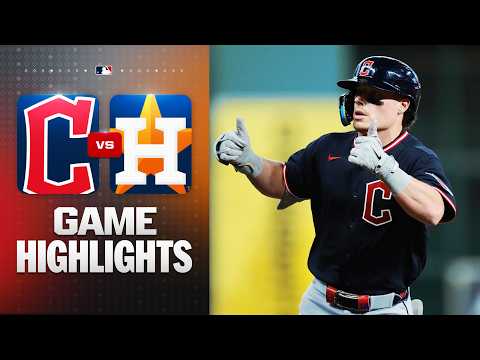 Guardians vs. Astros Game Highlights (6/20/26) | MLB Highlights