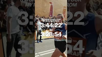 Want to run a sub-3:30 marathon? Workout details in the description 👇