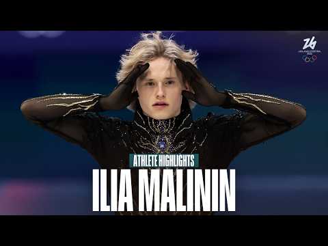 Between Personal Pressure & Team Gold 🥇⛸️ Ilia Malinin's Olympic Debut | Athlete Highlights